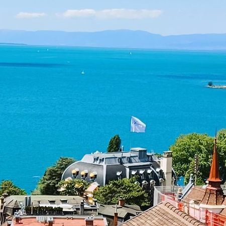 La Plus Belle Vue Du Lac Leman Μοντρέ Εξωτερικό φωτογραφία