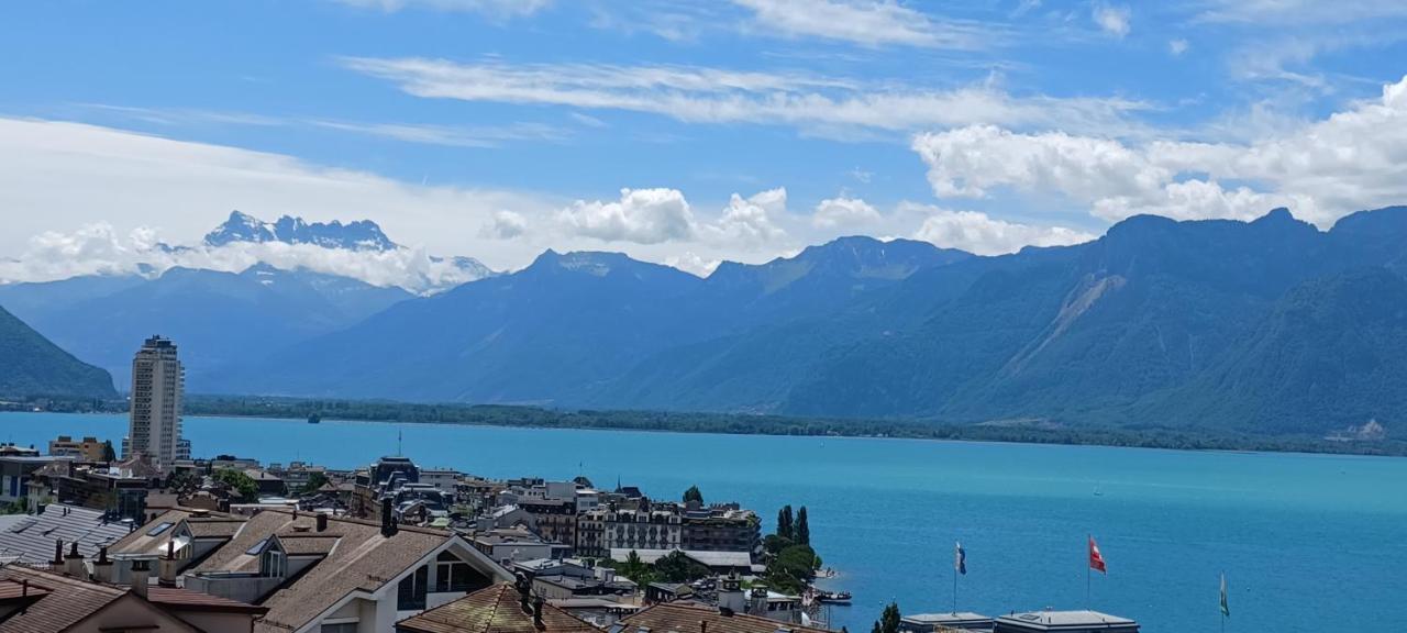 La Plus Belle Vue Du Lac Leman Μοντρέ Εξωτερικό φωτογραφία