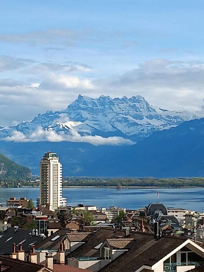 La Plus Belle Vue Du Lac Leman Μοντρέ Εξωτερικό φωτογραφία
